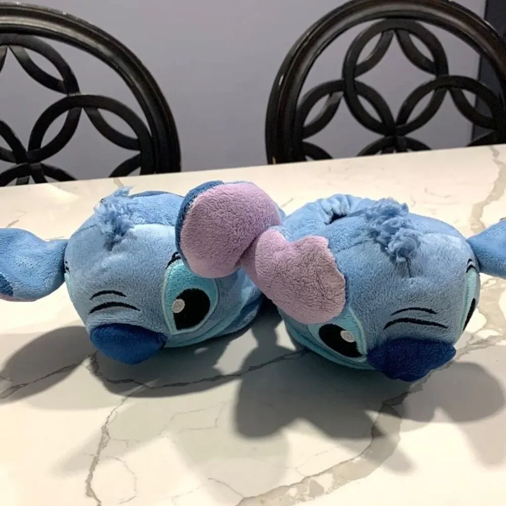 Lilo and Stitch Disney Blue Foam Unisex Kids Foam Youth Slippers Size 10/11